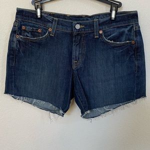 LUCKY BRAND Classic Rider Jean Shorts
